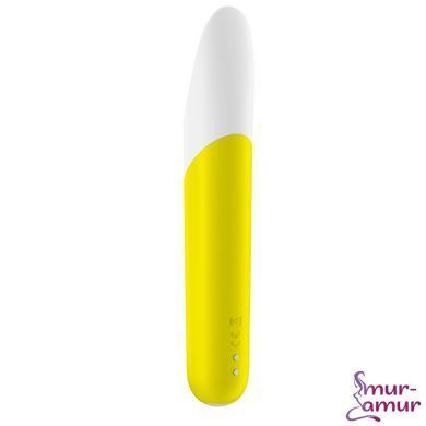 Минивибратор с гибким язычком Satisfyer Ultra Power Bullet 7 Yellow