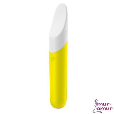Минивибратор с гибким язычком Satisfyer Ultra Power Bullet 7 Yellow