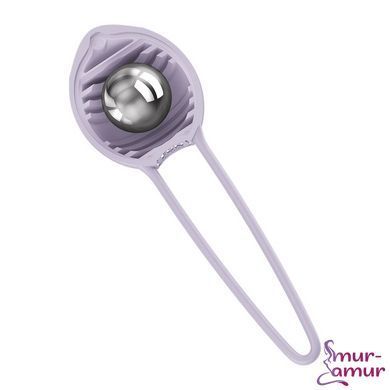 Вагинальный шарик Fun Factory SMARTBALL UNO Purple, одинарный, диаметр 3,6 см
