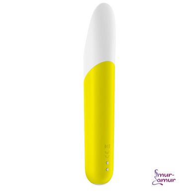 Мінівібратор з гнучким язичком Satisfyer Ultra Power Bullet 7 Yellow фото і опис