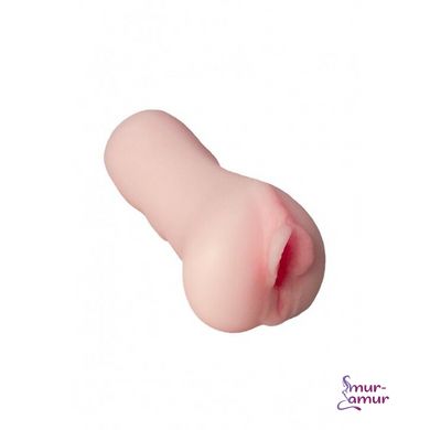 Мастурбатор-вагина Wooomy Jeeez Masturbator Vagina, мягкие открытые губы, 11,6х5,4 см фото и описание