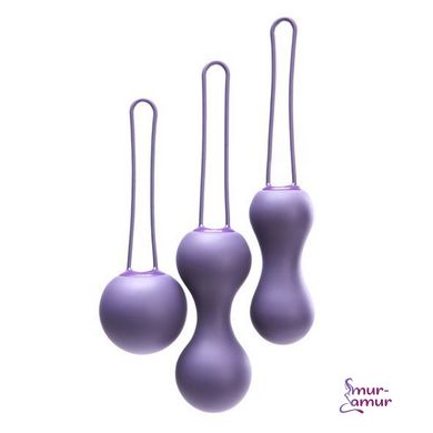 Набір вагінальних кульок Je Joue - Ami Purple, діаметр 3,8-3,3-2,7см, вага 54-71-100гр фото і опис
