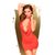 Мини-платье с хомутом и глубоким декольте Penthouse - Heart Rob Red S/M фото и описание