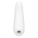 Вакуумный клиторальный стимулятор Satisfyer Curvy 1+ White фото