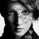Маска на обличчя Bijoux Indiscrets - Kristine Mask, вінілова, клейове кріплення, без зав'язок фото