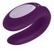 Смартвібратор для пар Satisfyer Double Joy Violet із широким кліторальним стимулятором фото