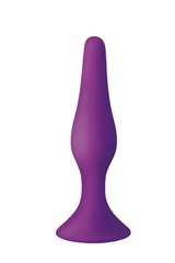 Анальная пробка на присоске MAI Attraction Toys №33 Purple, длина 11,5cм, диаметр 3см фото и описание