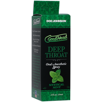 Спрей для минета Doc Johnson GoodHead DeepThroat Spray – Mystical Mint 59 мл для глубокого минета фото и описание