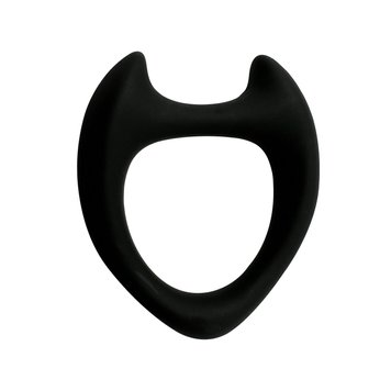 Эрекционное кольцо Wooomy Toro M Black фото и описание