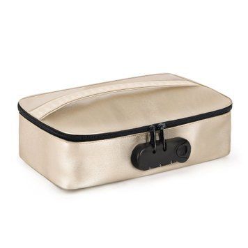 Кейс для іграшок Dorcel DISCREET BOX LUXURY GOLD, кодовий замок, 27&times;16&times;7,62 см