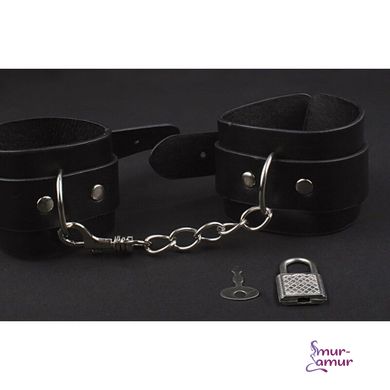 Набір MAI BDSM STARTER KIT Nº 75 Black: батіг, кляп, наручники, маска, нашийник, мотузка, затис фото і опис