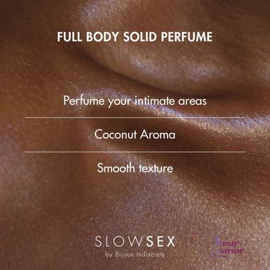 Твердий парфум для всього тіла Bijoux Indiscrets Slow Sex Full Body solid perfume фото і опис