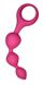 Анальні кульки Alive Triball Pink, силікон макс. діаметр 2 см фото