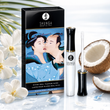 Стимулирующий блеск для губ Shunga LIPGLOSS - Coconut Water (10 мл), эффект покалывания, холод-тепло