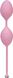 Розкішні вагінальні кульки PILLOW TALK - Frisky Pink з кристалом, діаметр 3,2 см, вага 49-75гр фото
