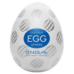 Мастурбатор-яйце Tenga Egg Sphere з багаторівневим рельєфом фото і опис