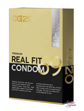 Анатомические презервативы EGZO "Real fit" фото и описание