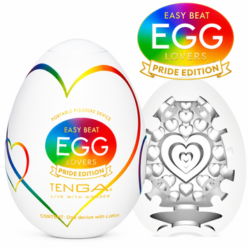Мастурбатор-яйце Tenga Egg Lovers Pride Edition фото і опис