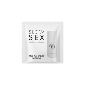 Пробник Bijoux Indiscrets Sachette Arousal CBD - SLOW SEX фото и описание