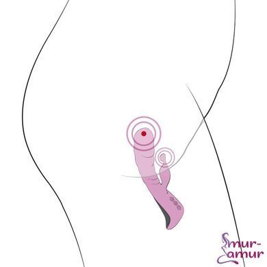 Вибратор Adrien Lastic Mini Trigger с массирующими движениями ствола фото и описание