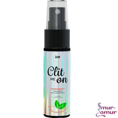 Збуджувальний спрей для клітора Intt Clit Me On Peppermint Cooling Effect 12мл охолоджувальний ефект фото і опис