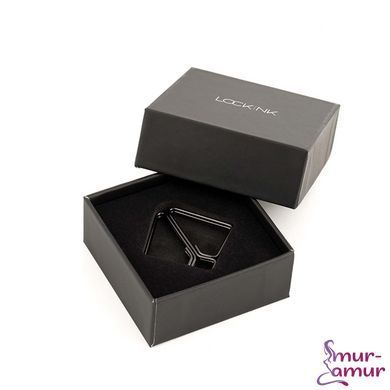 Затискачі для сосків LOCKINK Minimalism Nipple Clamps, сріблясті фото і опис