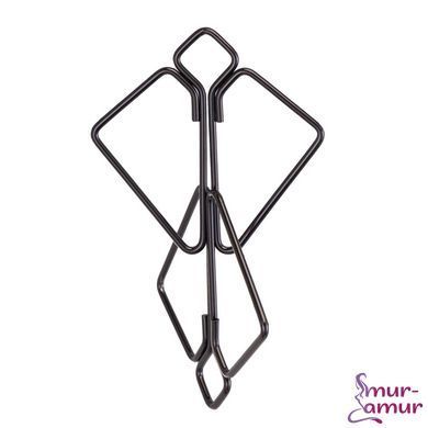 Затискачі для сосків LOCKINK Minimalism Nipple Clamps, сріблясті фото і опис