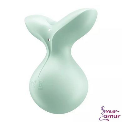 Мінівібромасажер Satisfyer Viva la Vulva 3 Mint