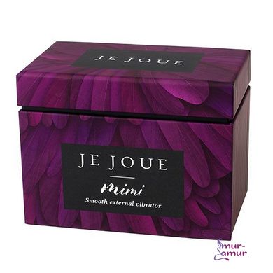 Премиум вибростимулятор Je Joue Mimi Soft Purple, мягкий, очень глубокая вибрациия, 12 режимов фото и описание