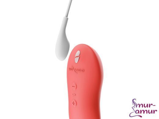 Потужний мінівібромасажер Touch X Crave Coral by We-Vibe, зручно поєднувати з проникним сексом