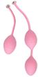 Роскошные вагинальные шарики PILLOW TALK - Frisky Pink с кристаллом