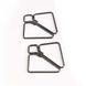 Затискачі для сосків LOCKINK Minimalism Nipple Clamps, сріблясті фото