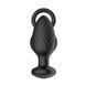 Анальна вібропробка Nexus Tornado Cock and Ball Ring обертання+вібрація, ерекційне кільце, пульт