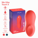 Потужний мінівібромасажер Touch X Crave Coral by We-Vibe, зручно поєднувати з проникним сексом