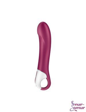 Смарт вібратор точки G Satisfyer Big Heat з функцією підігріву фото і опис