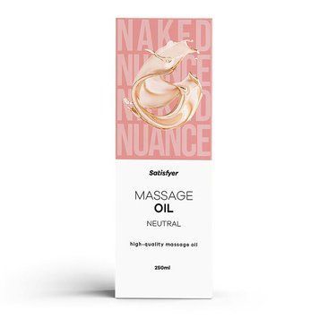 Масажна олія Satisfyer Massage Oil Neutral 250 мл фото і опис