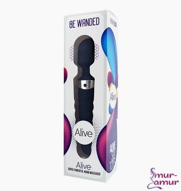 Мини-вибромассажер Alive Be Wanded Black