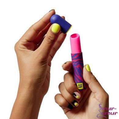 Вакуумний кліторальний стимулятор-помада Romp Lipstick, 7 рівнів інтенсивності фото і опис