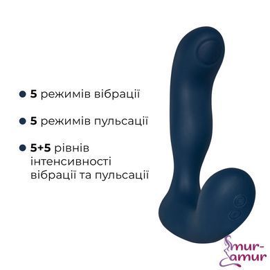 Интерактивный массажер простаты с пульсацией на кончике головки Svakom Iker Neo фото и описание