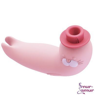 Вакуумный вибратор KISSTOY Franky Pink фото и описание