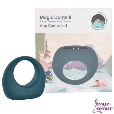 Эрекционное виброкольцо Magic Motion Dante II, управление с помощью смартфона фото и описание