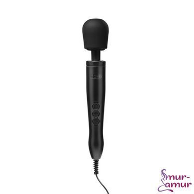 Вібромасажер DOXY Original Black, дуже потужний, живлення 220В, пульсівні вібрації