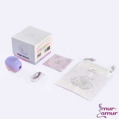 Вакуумний кліторальний смарт-стимулятор Magic Motion Unicorn Purple з вібрацією фото і опис