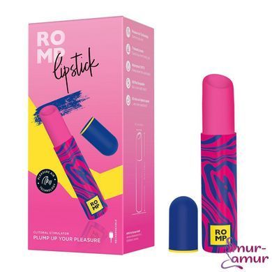 Вакуумний кліторальний стимулятор-помада Romp Lipstick, 7 рівнів інтенсивності фото і опис