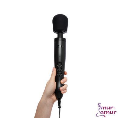 Вібромасажер DOXY Original Black, дуже потужний, живлення 220В, пульсівні вібрації