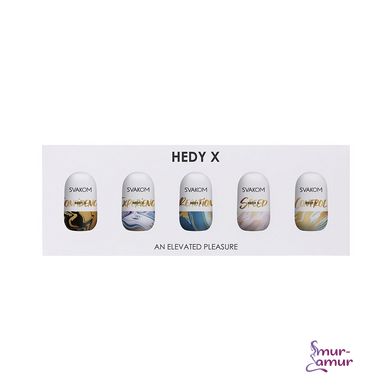 Набір яєць мастурбаторів Svakom Hedy X- Mixed Textures фото і опис