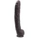 Фалоімітатор Doc Johnson Dick Rambone Cock Black, діаметр 6 см, довжина 42 см, ПВХ фото