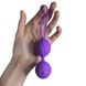 Вагинальные шарики Adrien Lastic Geisha Lastic Balls BIG Violet (L), диаметр 4см, вес 90гр фото