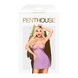 Міні-сукня з мереживним ліфом та стрінгами Penthouse - Bedtime Story Purple S/M фото