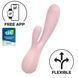 Смарт вибратор-кролик Satisfyer Mono Flex Mauve, 2 мотора, управление через интернет фото